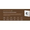 Sieninė įleidžiama rozetė Aqara Wall Outlet H2 EU (WP-P01D)