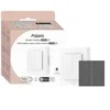 Aqara Shutter Switch H2 EU Kit (DS-K02D) išmanus roletų/žaliuzių jungiklis su Matter over Thread ir Zigbee