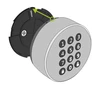 Danalock Danapad V3 klaviatūra Bluetooth juodos spalvos