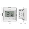 Engo Controls Engo E55 Wifi laidinis termostatas 230V baltas 55x55
