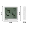 Engo Controls termostatai ZigBee terostatas, Lition baterija, baltas