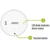 Engo Controls ENGO ETRV-M30 – elektroninė radiatoriaus termostatinė galvutė (M30×1,5) + RA adapteris