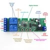 Kita Išmanioji 2 kanalų Zigbee RF 5V-32V relė, NO NC kontaktai 10A AC/DC