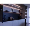 Led Line Prime LED profilio komplektas, 2m, kampinis, baltas, su baltu dangteliu, laikikliais ir aklėmis