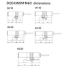 M&amp;C modulinis cilindras Danalock V3 spynai, vidinis ilgis 20mm