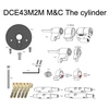 M&amp;C modulinis cilindras Danalock V3 spynai, vidinis ilgis 20mm