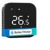 Mercusys Meross MTS215 Wifi termostatas Katilo / vandens šildymo sistemai Apple Homekit, Matter juodas
