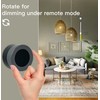 Moes Smart Knob išmanusis bevielis Zigbee sukamas mygtukas TUYA