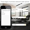 Moes WSS-LS wifi išmanusis šviesos sensorius valdomas programėle Tuya / Smart life