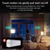 Moes Zigbee užuolaidų bėgelis 6.2m ilgio su elektriniu motoru TUYA