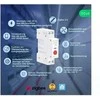 Nous D2Z Zigbee 1 kanalo 20A relė montuojama ant DIN bėgelio