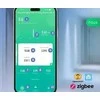 NOUS D4Z Zigbee 3.0 120A DIN 3 fazių elektros sąnaudų skaitiklis