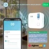 NOUS E12 yra Zigbee bevielis anglies monoksido (CO) detektorius