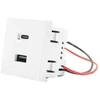 Shelly Wall Ekranas stendo priedas USB, baltas