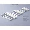 SONOFF 2 vietų baltas rėmelis M5-80W jungikliams