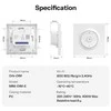 Sonoff Fusion serijos Orb-DIM 1 kanalo Matter over Wifi dimeris