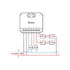 Sonoff Mini Duo 2 kanalų Wifi išmanioji relė, Matter