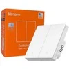 Sonoff SwitchMan ZBM5 Zigbee jungiklis 2 klavišų, baltas 86W