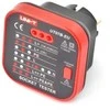 TINKLINIŲ LIZDŲ SU PATIKRINIMO FUNKCIJA TESTERIS RCD UT-07B-EU UNI-T