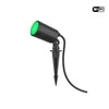 Sodo LED šviestuvas 230Vac, 7W 520lm 3000K - 6500K, RGB+CCT, IP65, išmanusis Wi-Fi, valdomas programėle, TUYA / Smart Life, WOOX