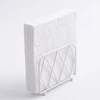 Ambiente Laikiklis servetėlėms 14,5x4x10cm, metalas, baltas