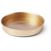 Ambiente Metalinis padėkliukas žvakei 11,5cm,aukso spalvos