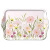 Ambiente Padėklas iš melamino 13x21cm "Rausvos gėlytės"
