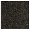 Ambiente Servetėlės 25 cm "Elegance", juodas