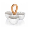 Banquet dubuo su 3skyriais 24x24x18,5cm
