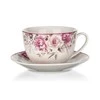 Banquet puodelis 240ml su lėkštute iš keramikos ROSE