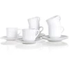 Banquet Puodelis su lėkštutė 6vnt 250ml,Ebro