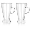 BANQUET Stikliniai puodeliai su dvigubomis sienelėmis 2vnt 400ml Doblo, latte
