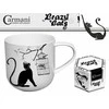 Camani Puodelis Crazy Cats ir paukštelis narvelyje 500ml