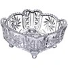 Crystal Bohemia Bohemia krištolinis dubuo 25cm ant kojelių, Pinwheel