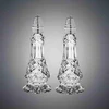 Crystal Bohemia Bohemia krištolinės prieskoninės 15,5cm 2vnt(Druskinė/Pipirinė)