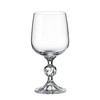 Bohemia Crystalex Raudono vyno taurės Claudia 230ml 6vnt