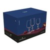 Bohemia Crystalex Raudono vyno taurės Claudia 230ml 6vnt