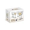 Crystalex Taurės vynui 350ml 6vnt,Royal 28010