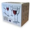 Crystalex Taurės vynui 350ml 6vnt,Royal 28010