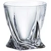 Crystalite Bohemia Bohemia stiklinės viskiui 340ml 6vnt,Quadro
