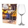 Crystalite Bohemia Taurės Columba baltam vynui 400ml, 2vnt