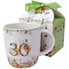 DUO Porcelianinis puodelis 400ml,"30 gimtadienis"