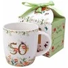 DUO Porcelianinis puodelis 400ml,"50 gimtadienis"