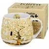 DUO Porceliano puodelis 430ml,Gyvybės medis, smėlio spalvos