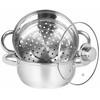 Tadar Garų puodas 18cm,2l (3dalys), Sano