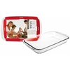 Ibili stiklinis kepimo indas 0,7l 23x15cm,Kristall