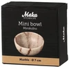 Maku mini dubenėlis 7cm, smėlio spalvos, marmurinis