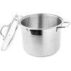 Puodas 28cm(13l), nerūdijantis plienas, su stikliniu dangčiu Arden