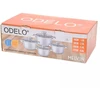 Odelo Puodų rinkinys 8 dalių (1,8+2,5+3,4l+4,6l), nerūdijantis plienas, Melvin