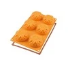 Silikoninė forma 7,6cm /6vnt Saulėgrąžos ,Silikomart